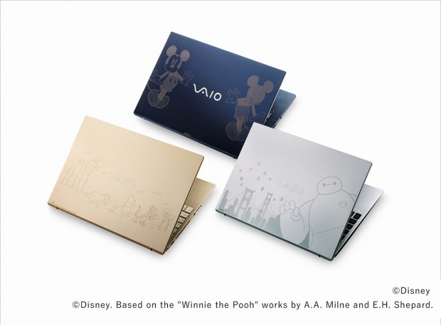 ディズニーキャラをデザインした定番ノート「VAIO F16/VAIO F14」の