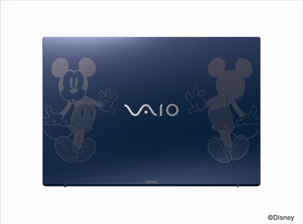ディズニーキャラをデザインした定番ノート「VAIO F16/VAIO F14」の