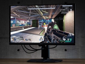 MSI「MPG 271QR QD-OLED X50」ゲーム中