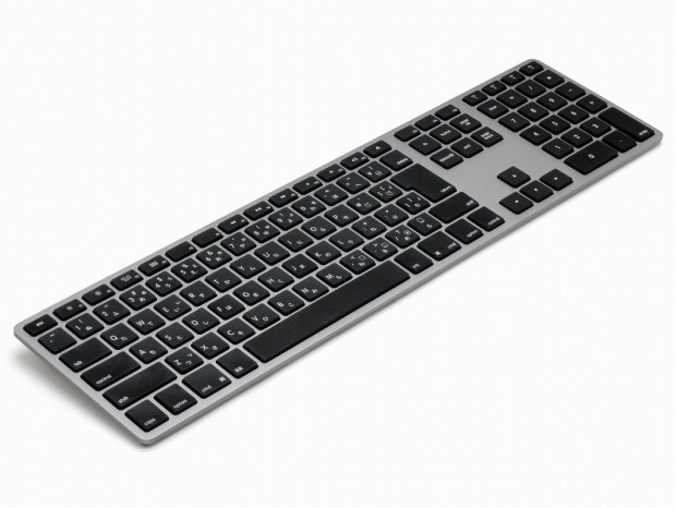 極スリムなMac向けキーボード「Matias Wireless Aluminum Keyboard」の日本語配列モデル