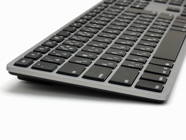 極スリムなMac向けキーボード「Matias Wireless Aluminum Keyboard」の日本語配列モデル