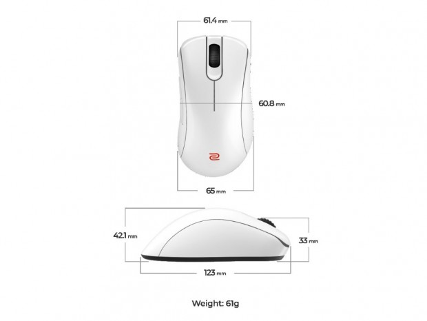Benq Zowie EC2-DW 数量限定 WhiteEdition ZOWIE、ワイヤレスゲーミングマウス「DW」シリーズに数量限定の