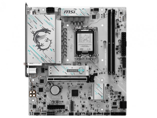 ホワイト色のB860 MicroATXマザーボード、MSI「B860M GAMING WIFI」がAmazonで販売開始