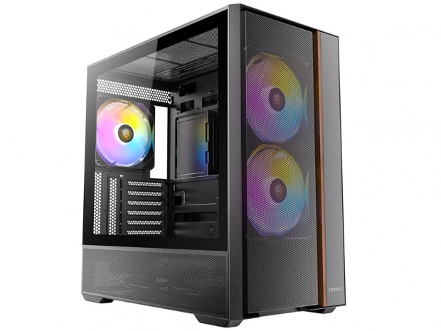電源ユニット前置でエアフローを最適化したミドルタワー、Antec「FLUX REAR」発売