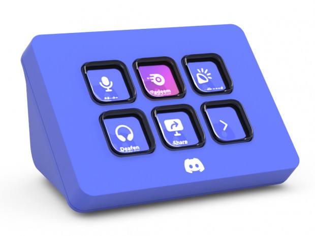 ほぼ未使用　Elgato Stream Deck Elgato、Discordコラボデザインの「Stream Deck Mini: Discord Edition