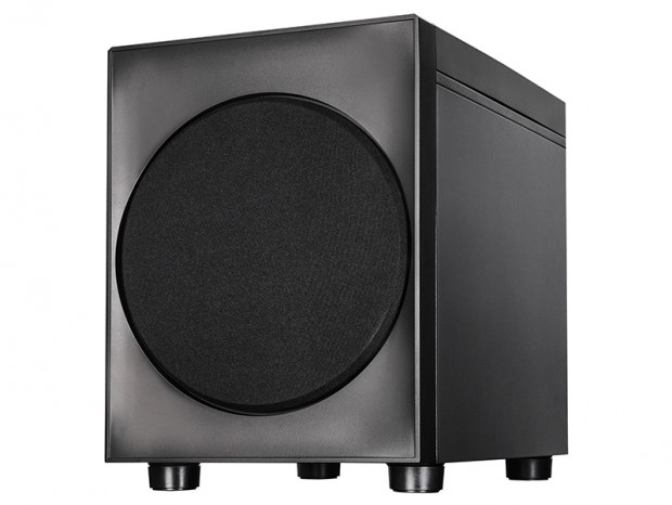 ウーファー風のデザインを採用するCube型MicroATXケース、CHIEFTEC「CI-03B-OP」