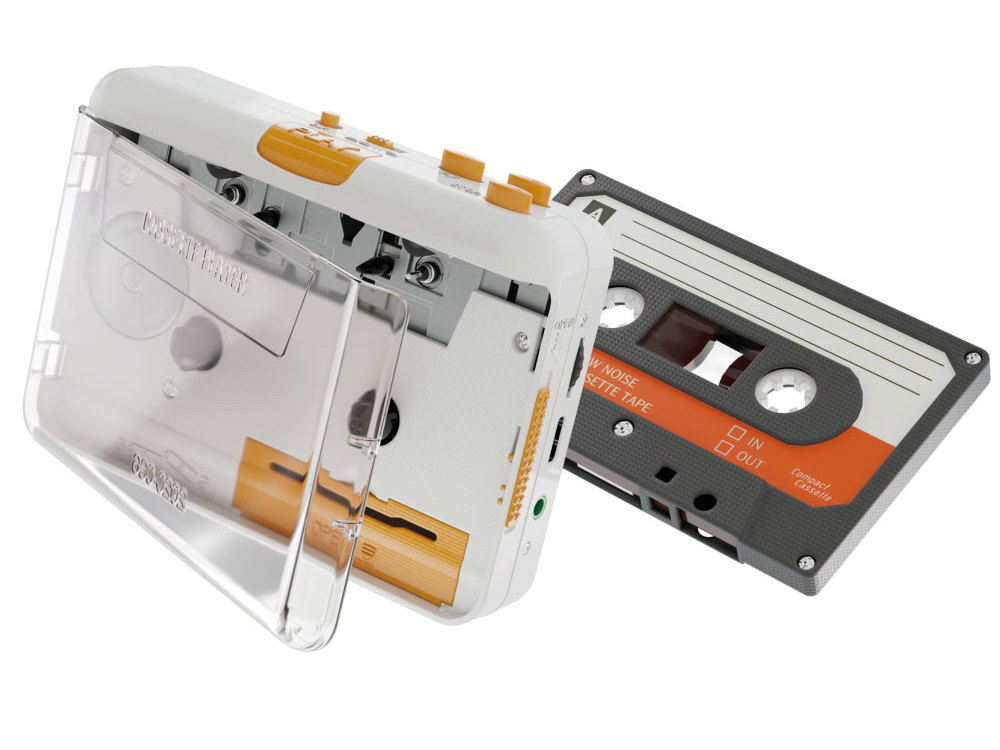 カセットテープをデジタル化できるポータブルプレーヤ、エアリア