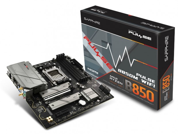 SAPPHIREから久しぶりのマザーボード登場。第1弾はAMD B850チップ