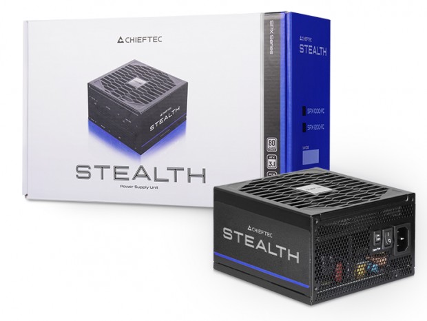 奥行き140mmで容量最大1,200Wのフルモジュラー電源、CHIEFTEC「Stealth」シリーズ