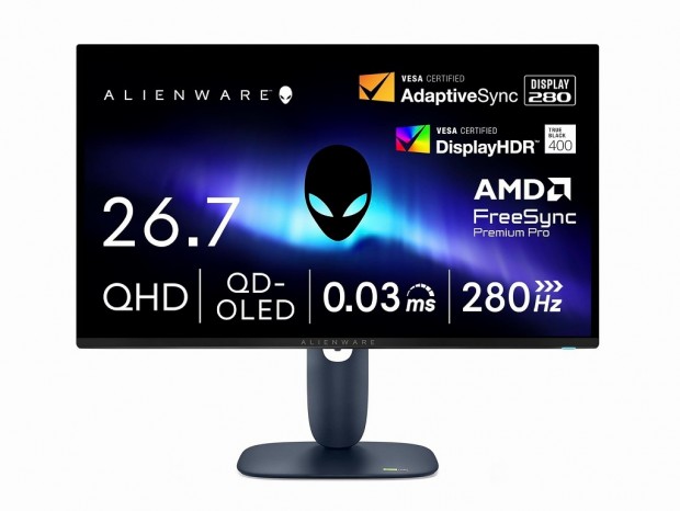 (今日のお買い得) QD-OLEDを採用する280Hz対応のゲーミングディスプレイ「AW2725D」が17％オフ