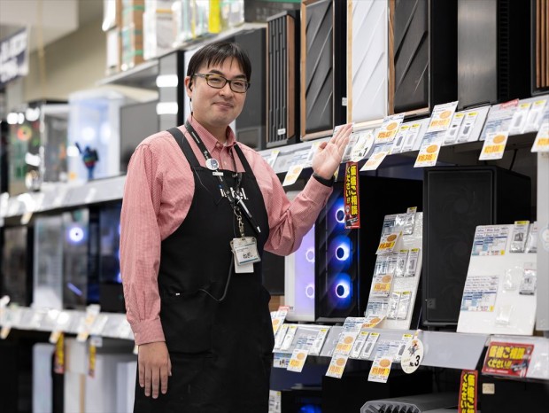 DEPOツクモ札幌大谷地店の根岸さん