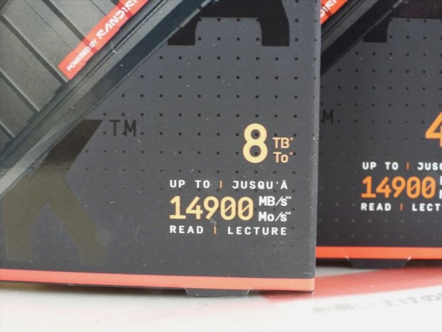 Sandisk「WD_BLACK SN8100 NVMe SSD」
