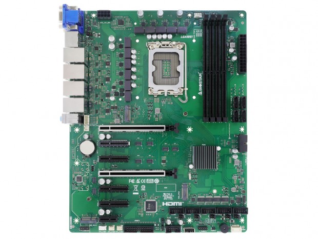 クアッド2.5G LANとPCIeスロット×7を搭載するLGA1851マザーボードがBIOSTARから