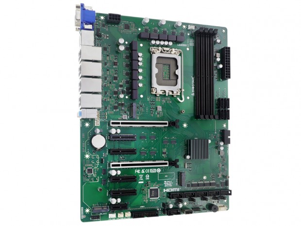 クアッド2.5G LANとPCIeスロット×7を搭載するLGA1851マザーボードが