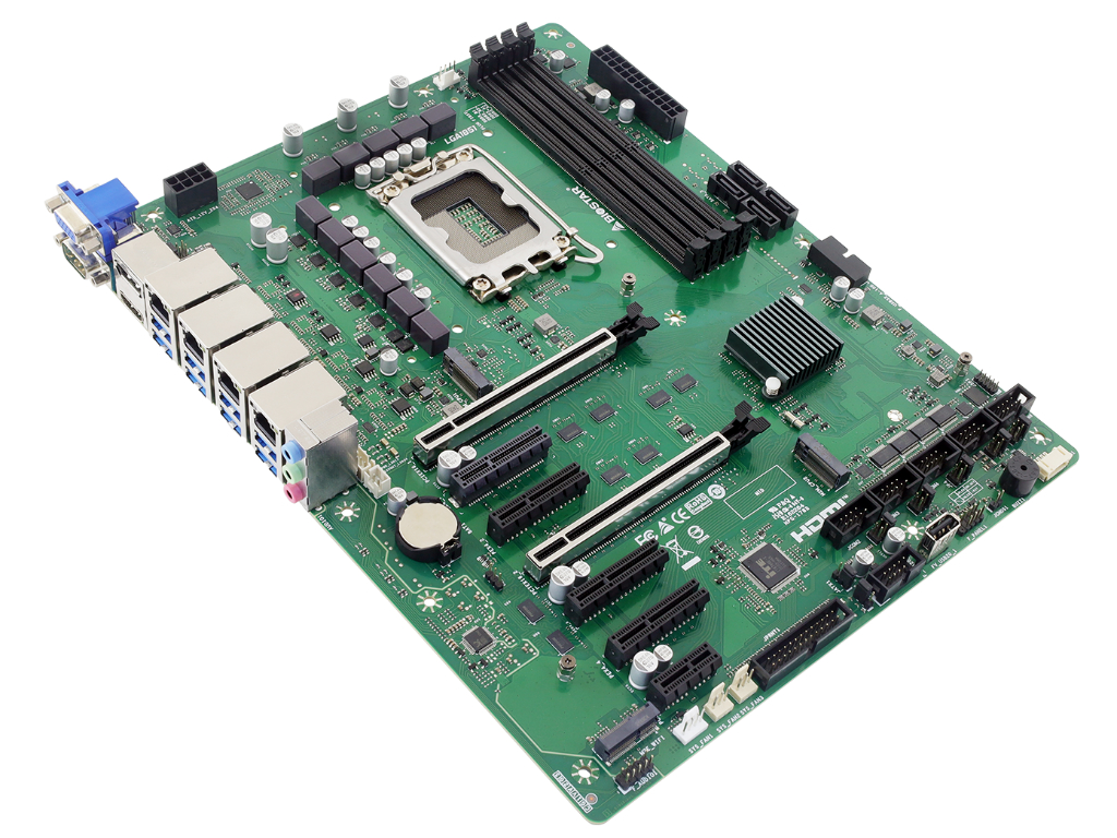 クアッド2.5G LANとPCIeスロット×7を搭載するLGA1851マザーボードが