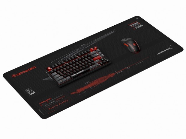 CORSAIRとCyberpunk 2077がコラボ、アラサカ社デザインのゲーミングデバイス「Arasaka Edition」
