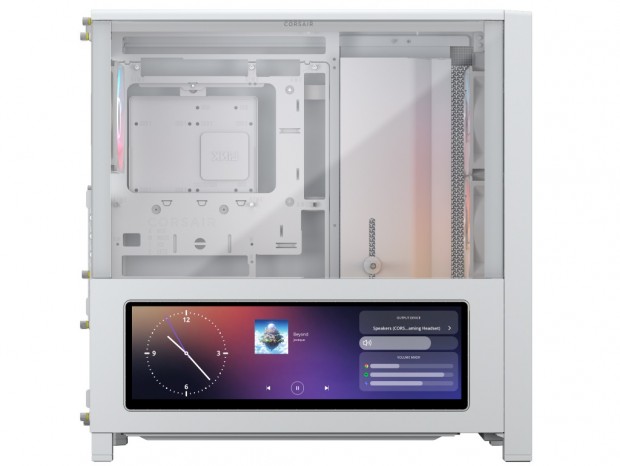 マルチタッチLCD搭載ミドルタワー、CORSAIR「FRAME 4000D LCD RS ARGB」国内発売決定