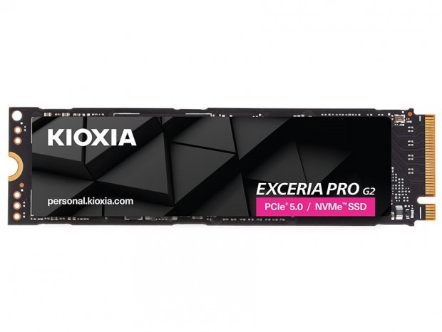 最大14,900MB/sのコンシューマ向けPCIe 5.0 SSD、キオクシア「EXCERIA PRO G2 SSD」など2シリーズ