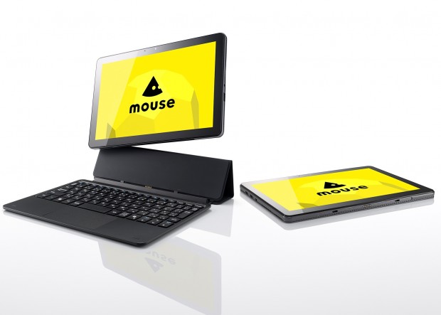 税込5万円台からのIntel Processor N150搭載10.1型2in1タブレット「mouse M0」シリーズ