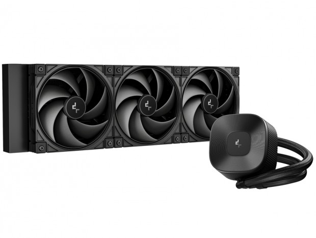 静音性を重視したオールブラックAIO水冷、DeepCool「LE V2 ZERO DARK