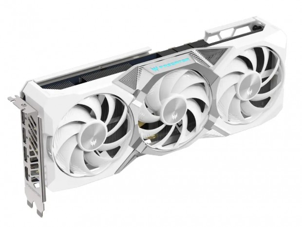 エイサー、FrostBlade 4.0ファン×3を搭載するホワイト色のRadeon RX 9070 XT発売