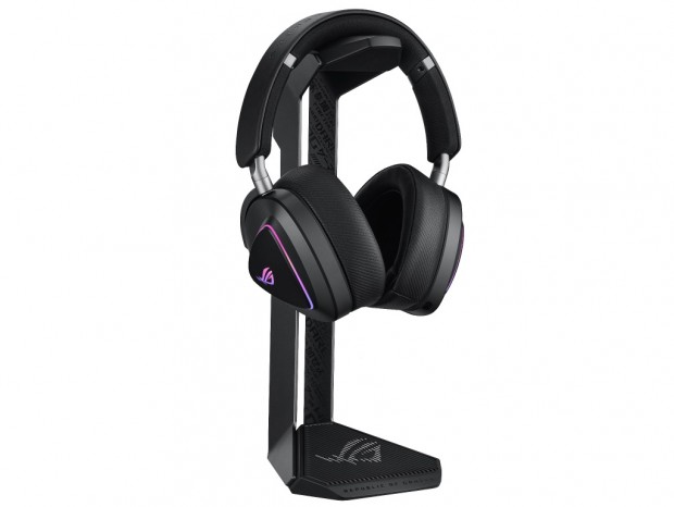 ROGヘッドセットのためのアルミ合金製スタンド、ASUS「ROG Throne II Core」