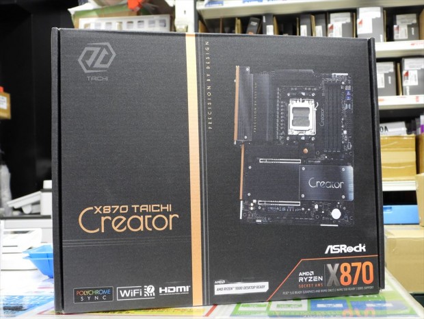 ASRockのコレオシ「X870 Taichi Creator」
