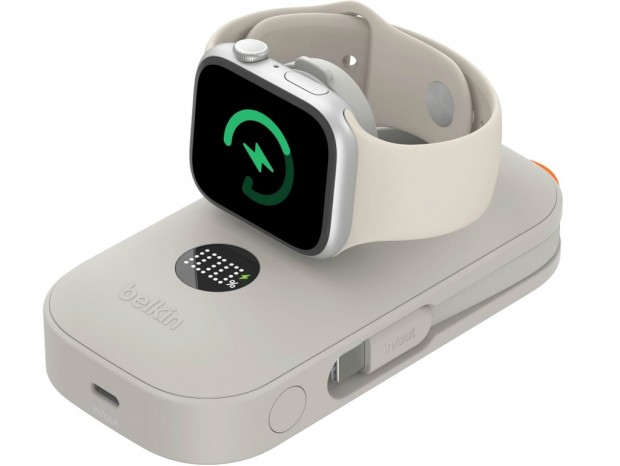 Apple Watch充電器とUSB Type-Cケーブル内蔵のモバイルバッテリがベルキンから