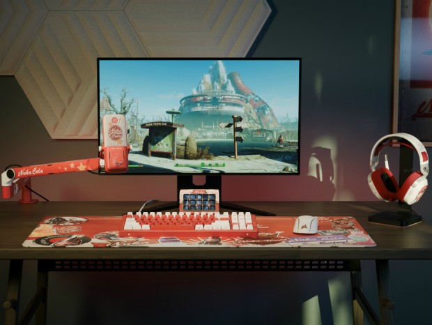 CORSAIR、Falloutとコラボしたゲーミングデバイス「Nuka Cola collection」