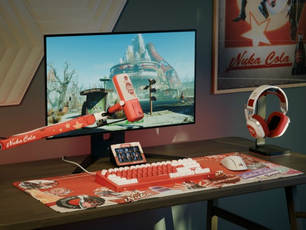 CORSAIR、Falloutとコラボしたゲーミングデバイス「Nuka Cola collection」