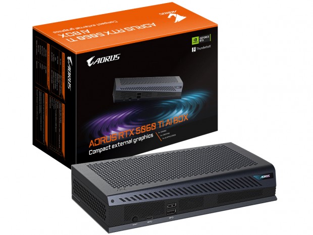 GIGABYTE、GeForce RTX 5060 Ti 16GBを搭載したThunderbolt 5外付けGPUボックス発売