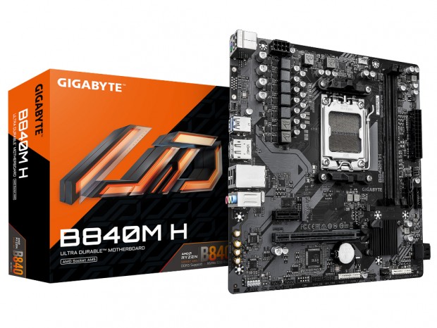 税込約1.2万円のエントリーMicroATXマザーボード、GIGABYTE「B840M H」発売
