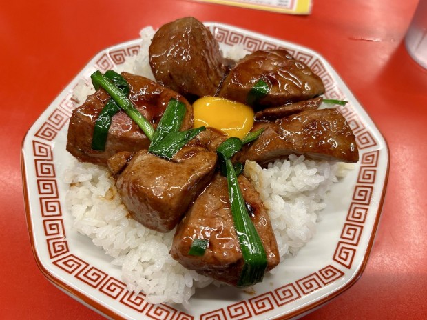 レバニラ中華 満腹