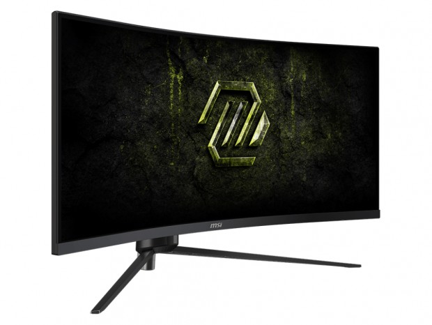 0.5msのRapid VA採用34型UWQHDゲーミング液晶、MSI「MAG 345CQRF E20」