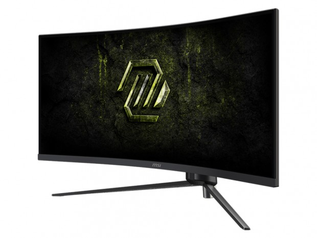 0.5msのRapid VA採用34型UWQHDゲーミング液晶、MSI「MAG 345CQRF E20」