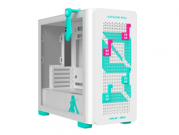 ASUS、初音ミクコラボMicroATXケース「A23 Hatsune Miku Edition」発売
