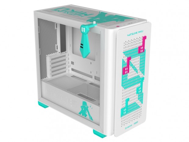 ASUS、初音ミクコラボMicroATXケース「A23 Hatsune Miku Edition」発売