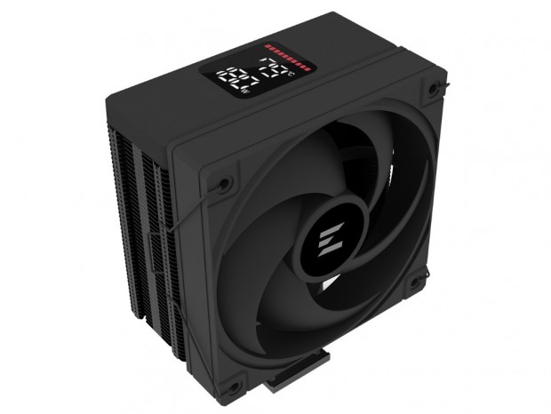 デジタルディスプレイ搭載スリムサイドフローCPUクーラー、ZALMAN「CNPS9X ECO DS」