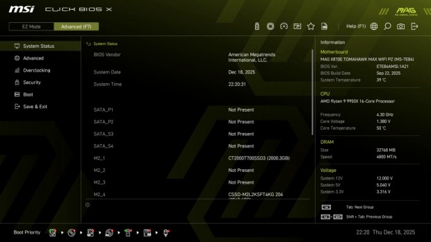 MAG X870MAG X870E TOMAHAWK MAX WIFI PZE TOMAHAWK MAX WIFI PZ