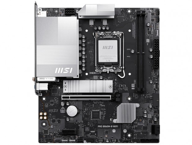 5G LAN+Wi-Fi 7標準。ドスパラ限定のB860マザー、MSI「PRO B860M-B WIFI」
