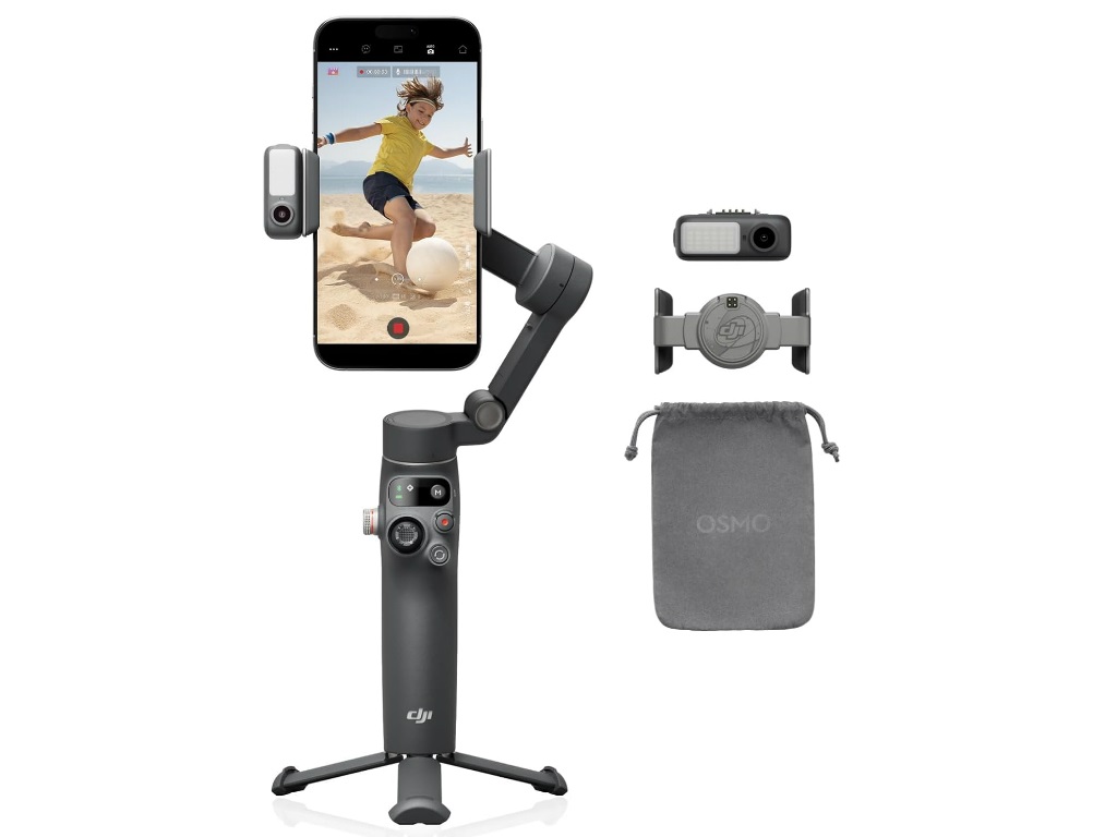 今日のお買い得) スマートトラッキング対応のスマホ用ジンバル、DJI
