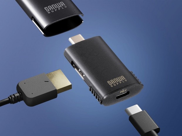 HDMI出力＆PD充電可能な超便利レシーバーがセットになったワイヤレスプレゼンター