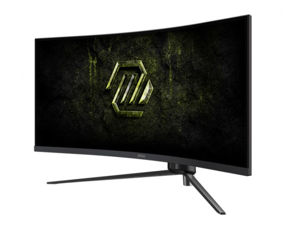 MSI、Rapid VAパネル採用の34型UWQHD湾曲ゲーミング液晶ディスプレイ