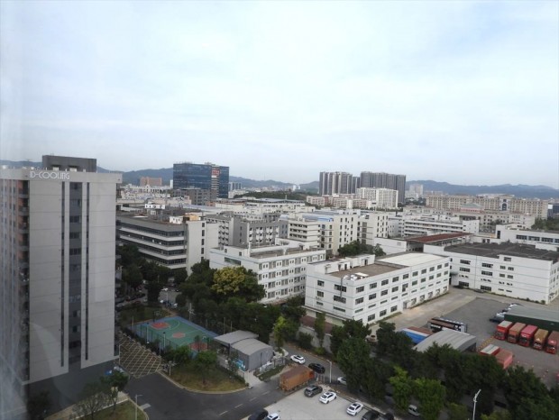 ID-COOLINGの工場周辺の様子