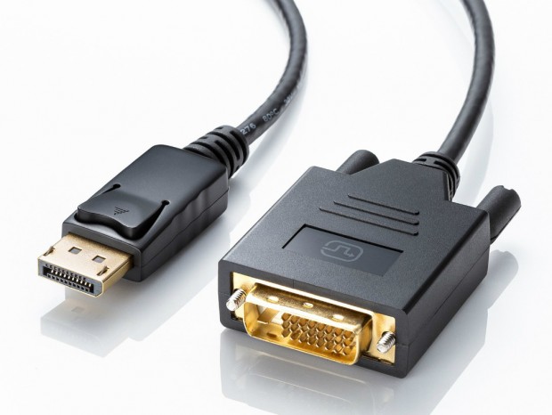 DisplayPort信号をDVIに変換するケーブル3モデルがサンワサプライから