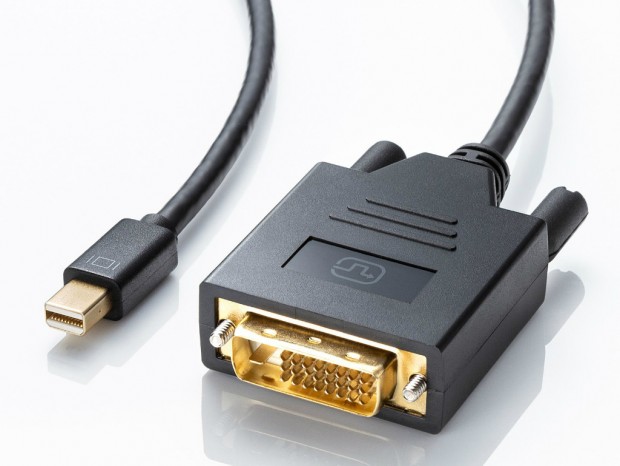 DisplayPort信号をDVIに変換するケーブル3モデルがサンワサプライから