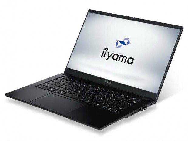 着脱式バッテリを採用した14型フルHDノートPCがiiyama PCから発売