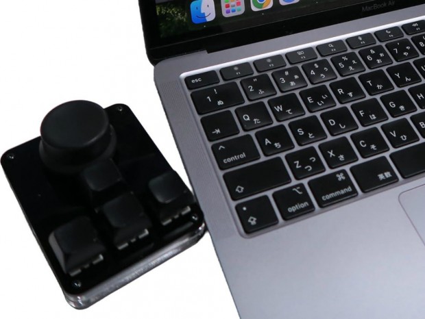 コントローラノブ付きショートカットキー、XYZA「TinyKeyBoard5」発売