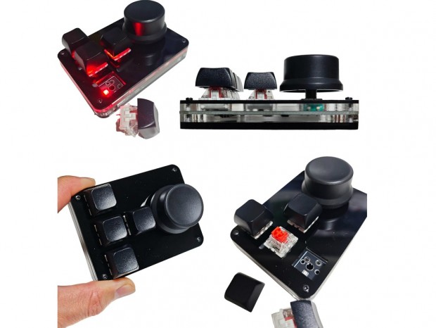 コントローラノブ付きショートカットキー、XYZA「TinyKeyBoard5」発売