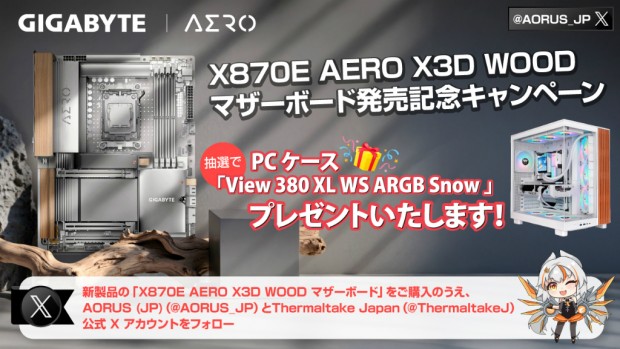 X870E AERO X3D WOOD